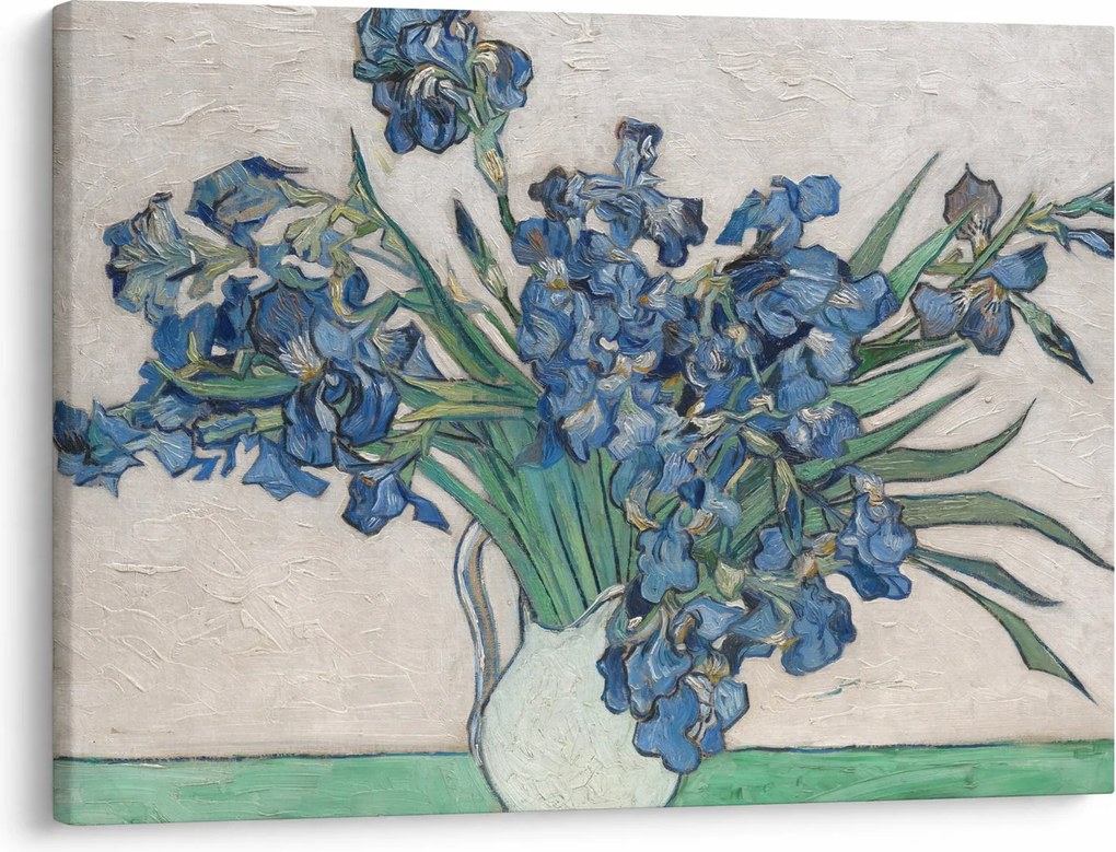 Obraz - Vincent van Gogh, Irises, reprodukcje (70x50 cm)