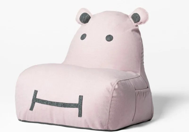 Efektowne siedzisko w kształcie hipopotama HIPPO