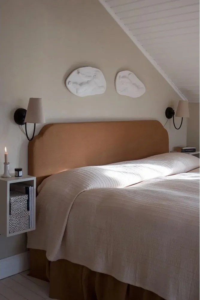 Czarno-beżowy kinkiet do kontaktu Amar – Markslöjd