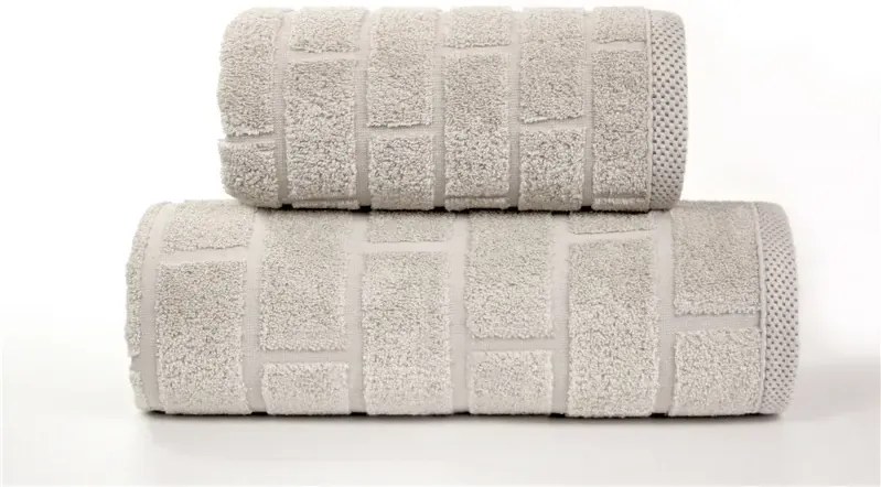 Ręcznik bawełniany Greno BRICK 50x90 cappuccino GRENO