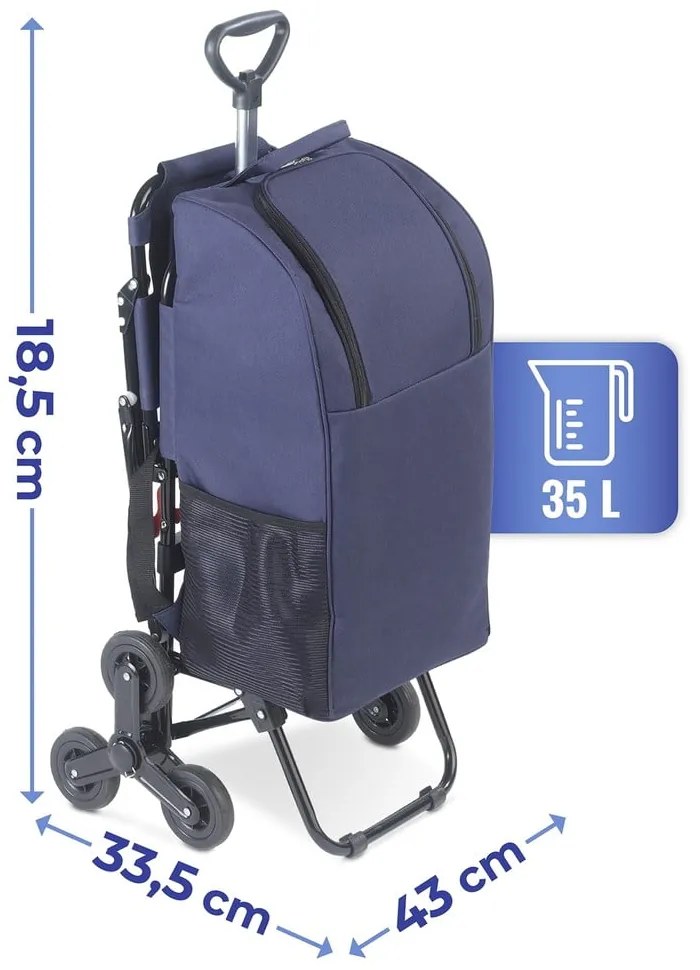 Torba na zakupy na kółkach 35 l – Maximex
