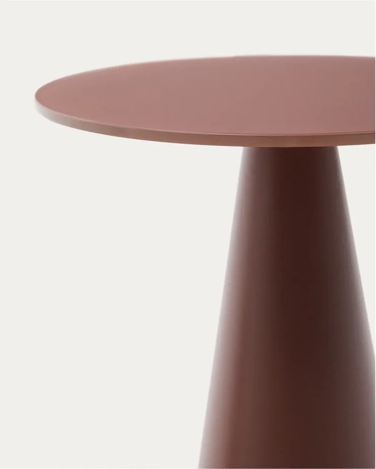 Okrągły stolik ze szklanym blatem ø 35 cm Wilshire – Kave Home