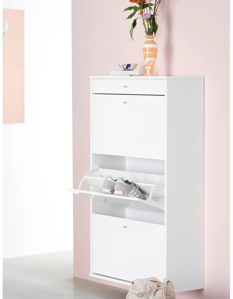 Biała szafka na buty Mistral White