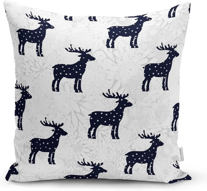 Tekstylna poszewka na poduszkę ze świątecznym motywem 43x43 cm – Mila Home