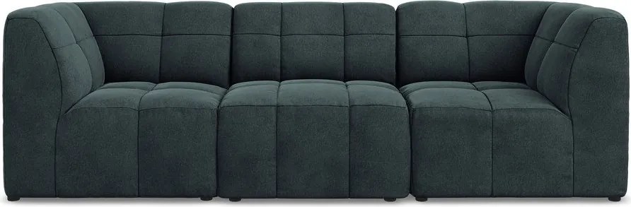 Niebieska aksamitna sofa 255 cm Aloha – Makamii