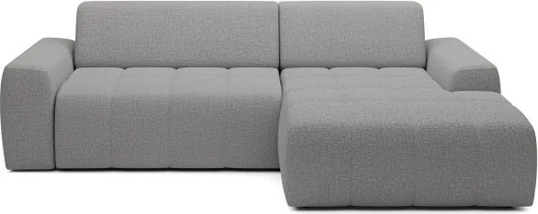 Narożnik SAVIO Prawostronny z Elektryczną Regulacją wolnostojący tkanina KANSAS 14 Jasny Szary WERSAL