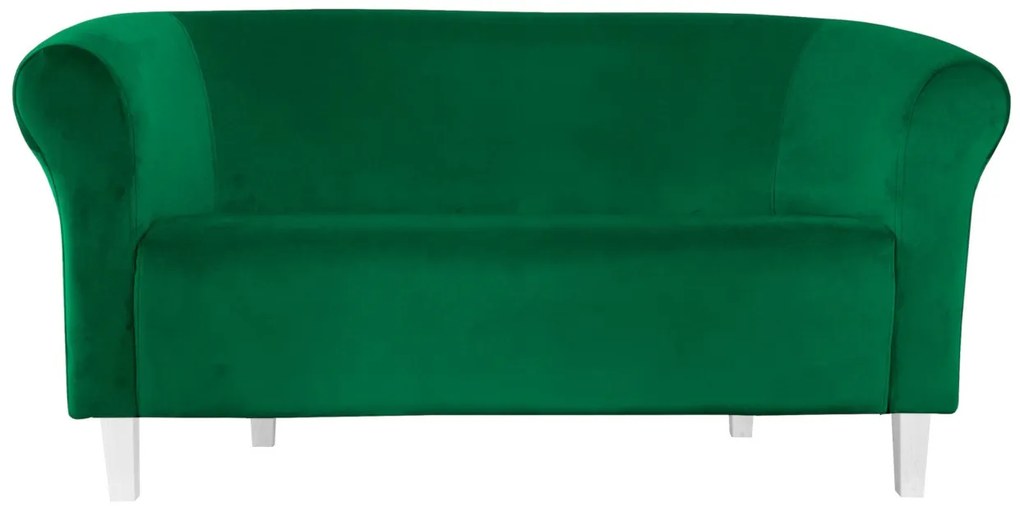 Sofa Milo MG25 zielony nogi 15 białe
