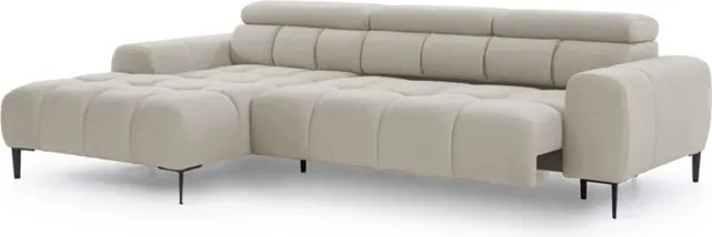 Narożnik PLAZA Mini Lewostronny w tkaninie Solar 16 WERSAL