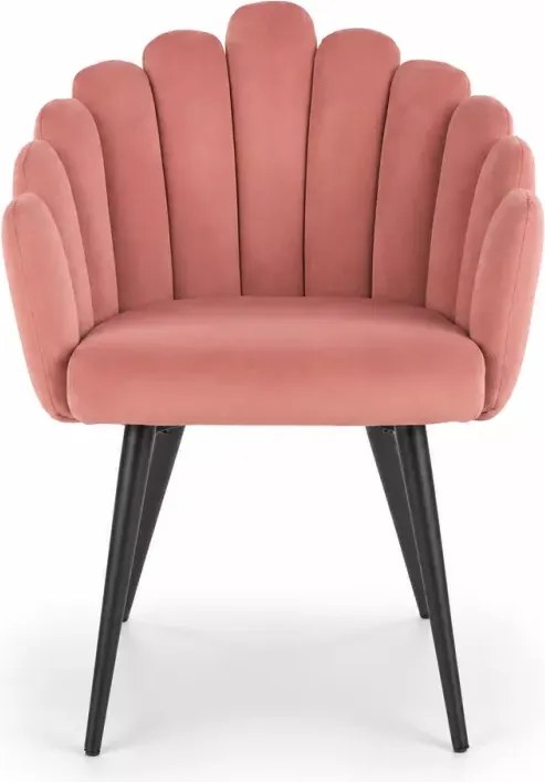 Designerskie tapicerowane krzesło Rosi do salonu