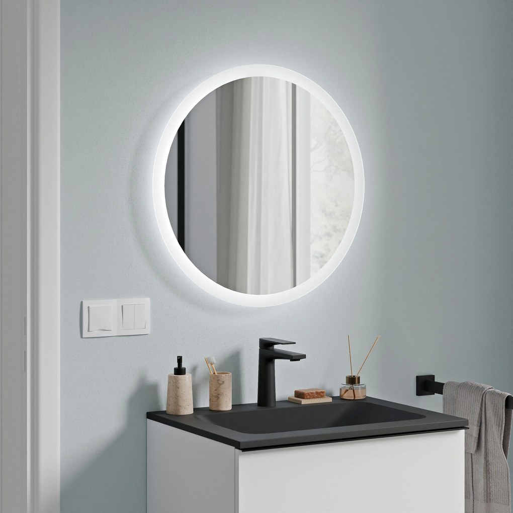 Lustro łazienkowe VARO okrągłe
