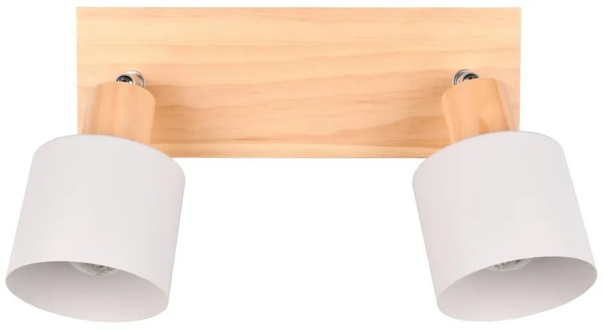Biało-naturalna lampa punktowa ø 9 cm Shanti – Trio