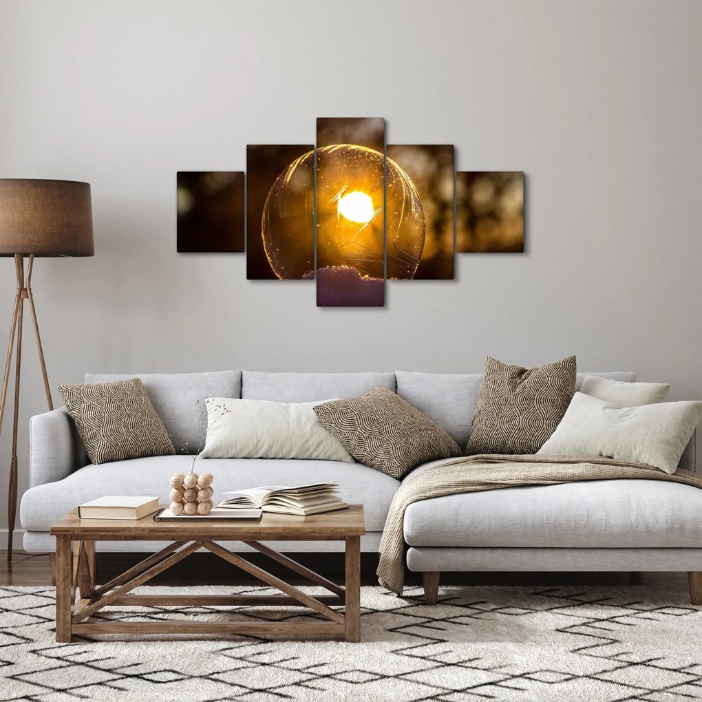 Obraz - Przezroczysta bańka (125x70 cm)