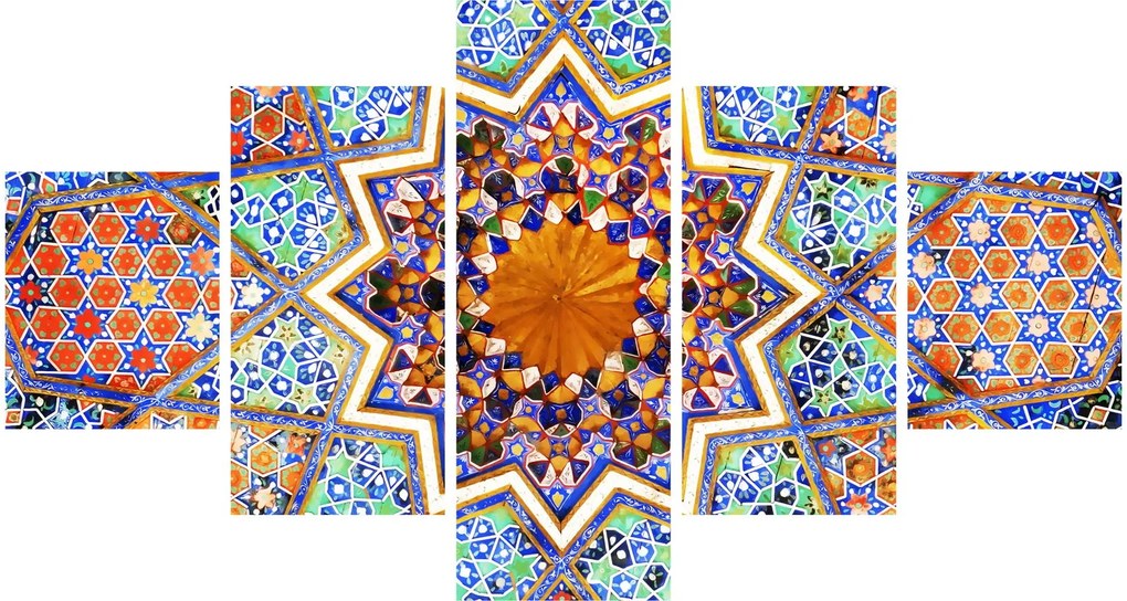 Obraz mozaiki (125x70 cm)