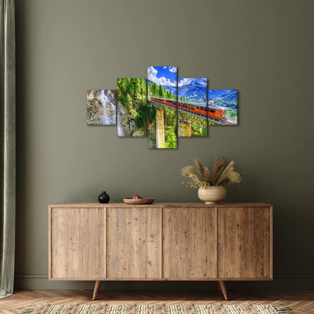 Obraz - Matterhorn, Zermatt, Wallis, Szwajcaria (125x70 cm)