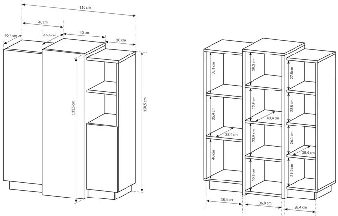 Komoda do salonu A4-M05