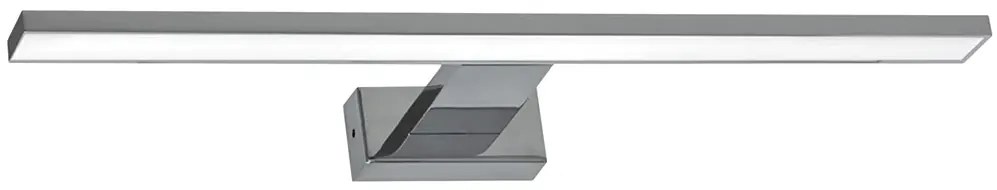 Srebrny kinkiet do łazienki - N018-Zassio 30x12x4 cm