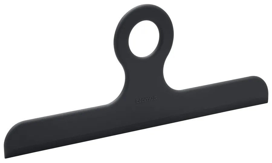 Czarna ściągaczka z uchwytem 27 cm Kapi – Blomus