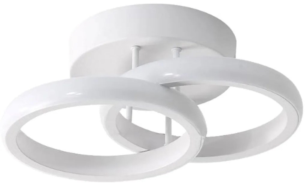 Plafon lampa LED sufitowa okrąg metalowa AT68-2SL-White