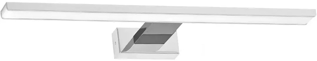 Kinkiet łazienkowy LED biały + srebrny 13,8W 60x11,5x4 cm N014 Z0-E93
