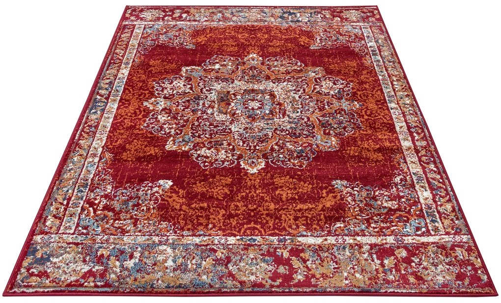 Dywan klasyczny Luxor Rozeta czerwony 200 cm x 280 cm