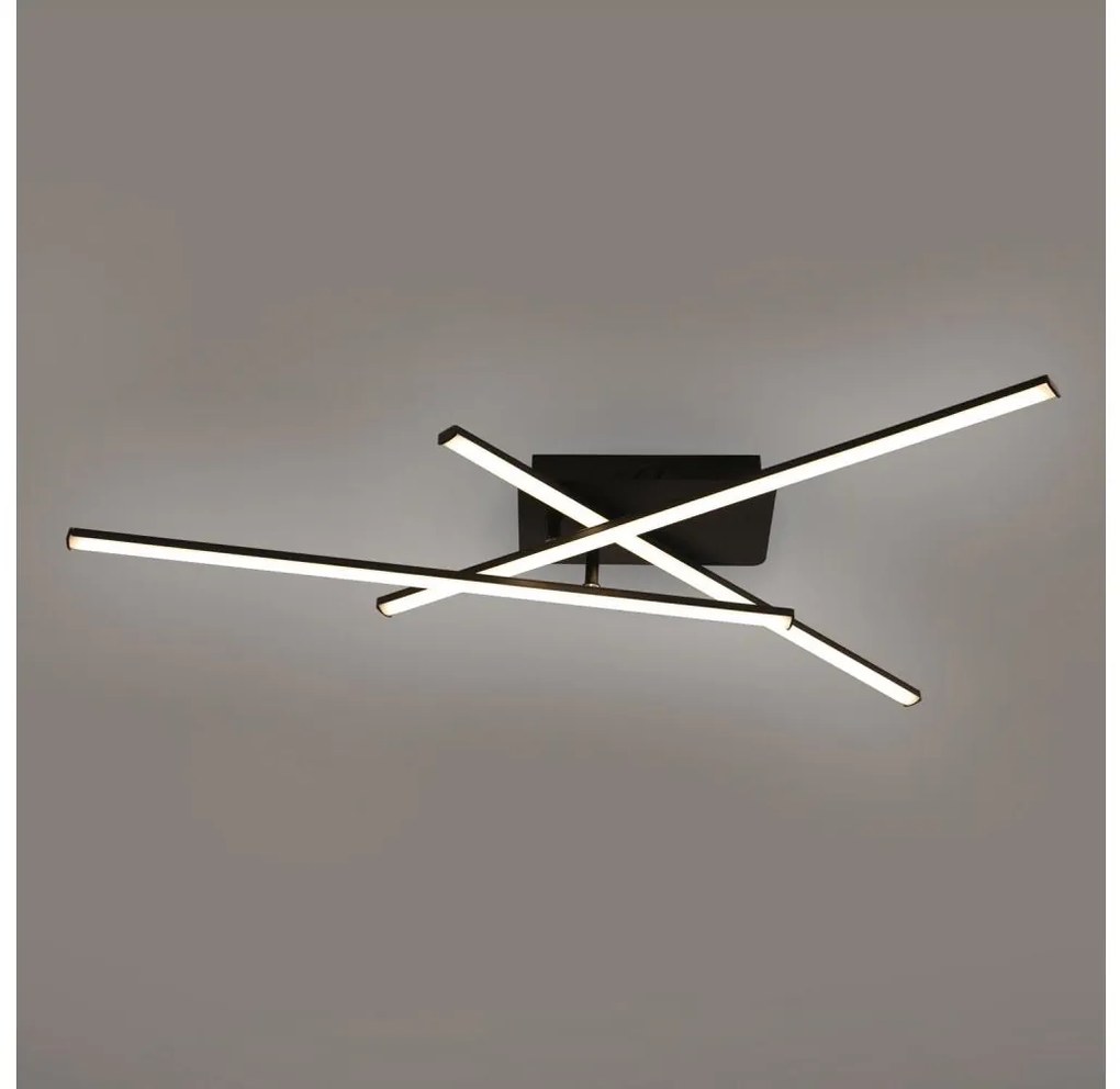 Brilagi - LED oprawa sufitowa STRIPES LED/30W/230V czarna