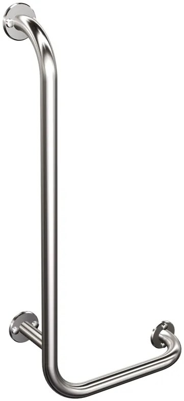 Uchwyt łazienkowy kątowy prawy chrom