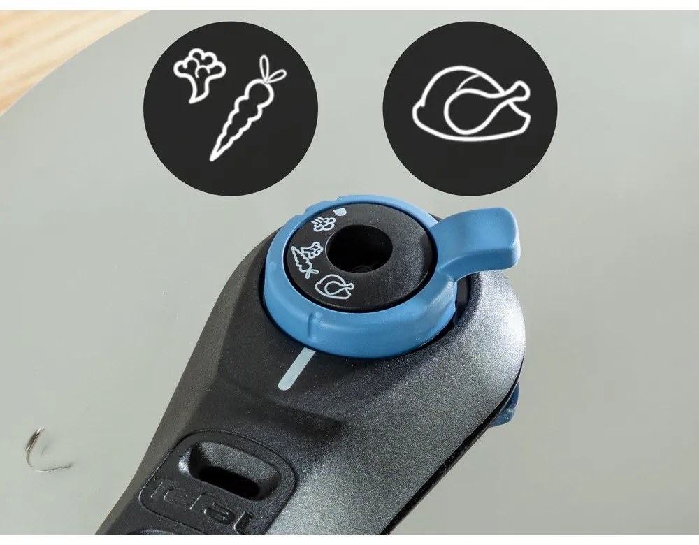 Szybkowar ze stali nierdzewnej 8 l Secure Trendy – Tefal