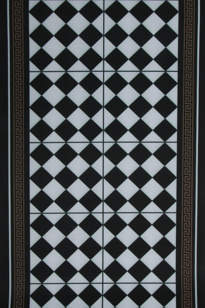 Dywan Chodnik Winylowy Moma Geometryczny 052x100 Chodnik