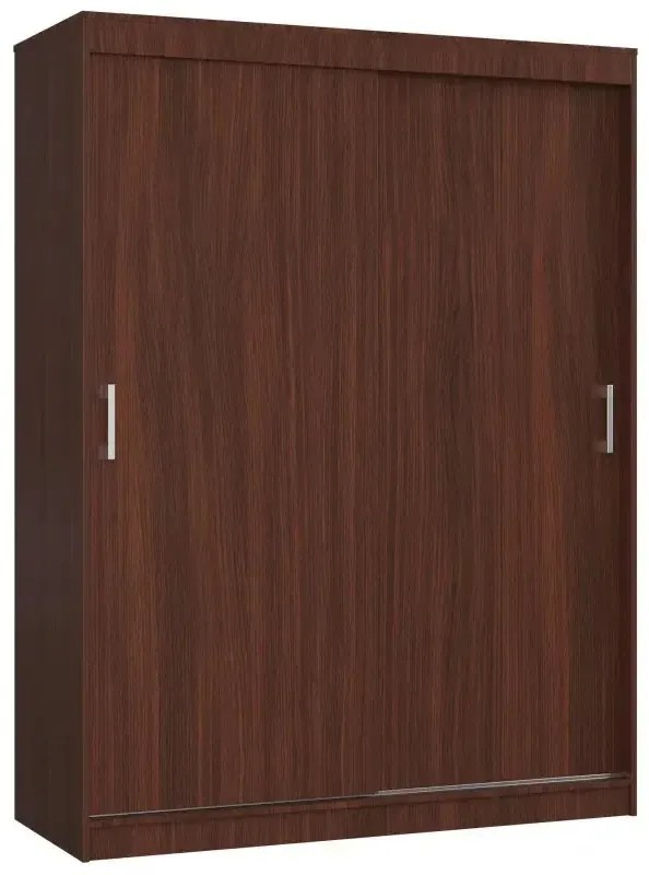 Klasyczna szafa przesuwna wenge M8-P45