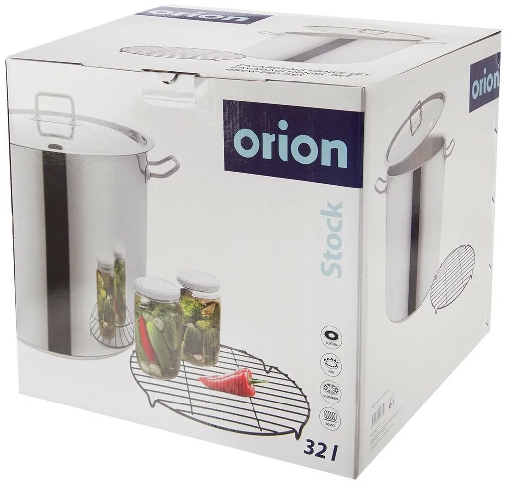 Orion Garnek nierdzewny do wekowania Stock zkratką 32 l