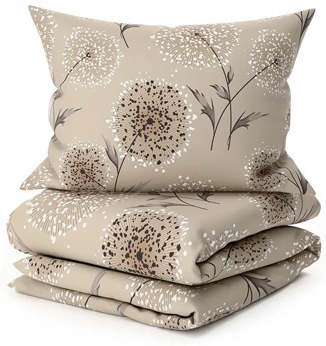 PrzytulneMieszkanie.pl PrzytulneMieszkanie.pl Bawełniana pościel PAMPELINO beżowa Rozmiar pościeli: 70 x 90 cm | 140 x 220 cm