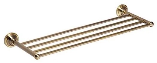 Uchwyt na ręczniki 66,5x6,5 cm brązowy