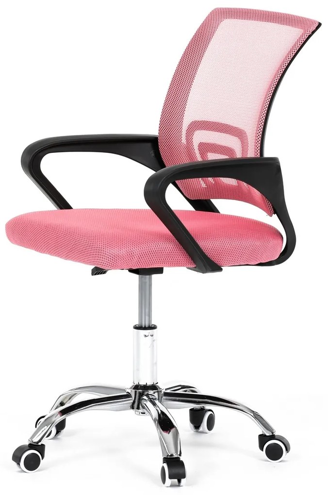 Krzesło biurowe Autronic KA-L103 PINK