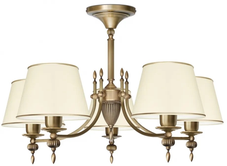 Żyrandol mosiężny A-S5AK