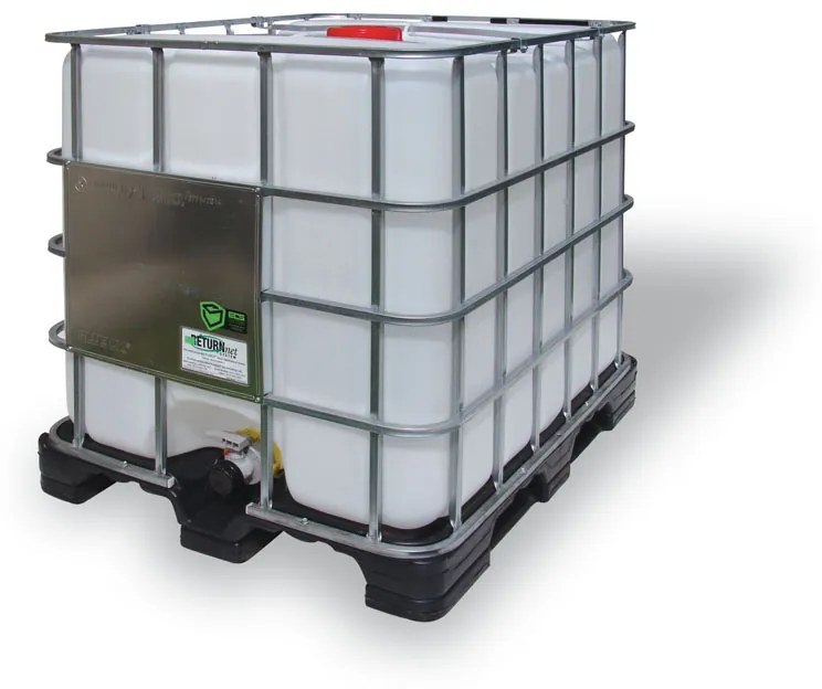 Kontener IBC, paleta plastikowa - nowy, 1000 l