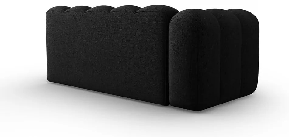 Czarnoantracytowy moduł sofy (lewostronny) Lupine – Micadoni Home