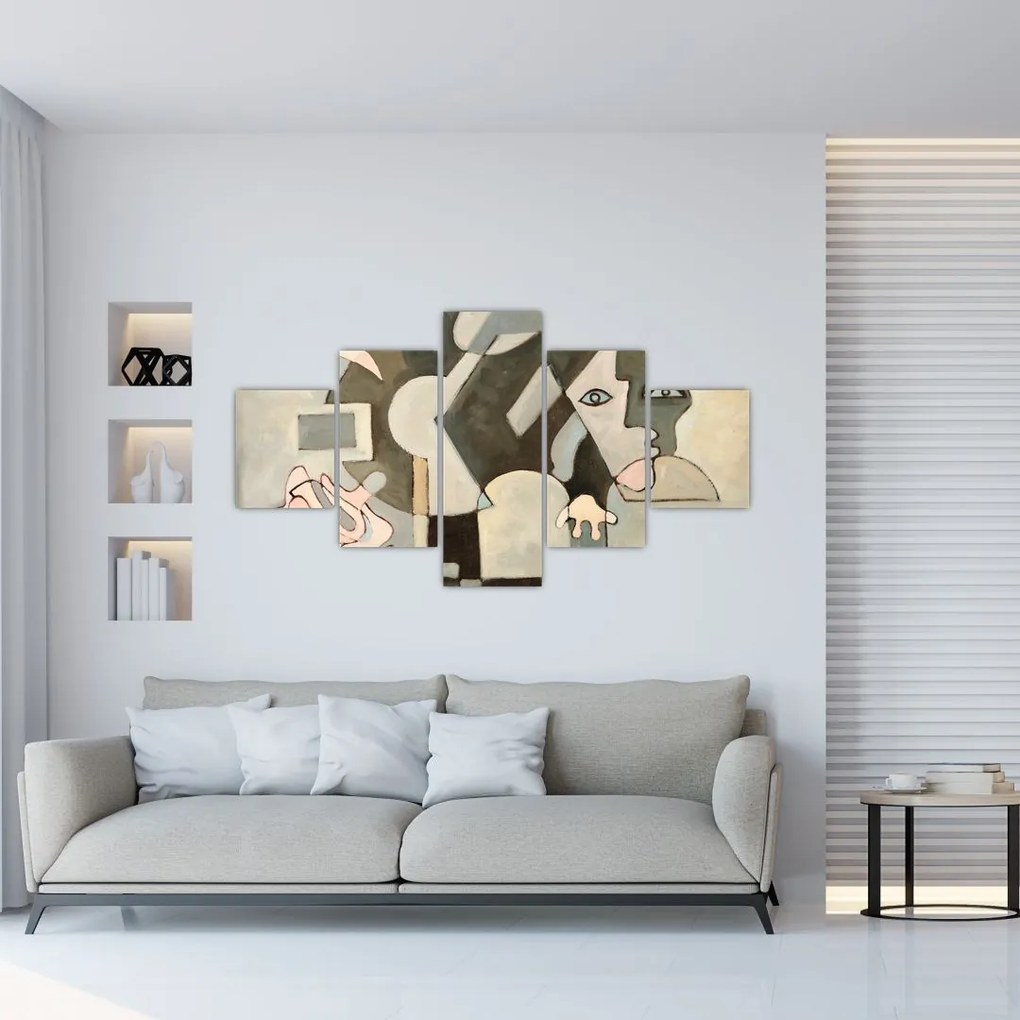 Obraz - Kubizm (125x70 cm)