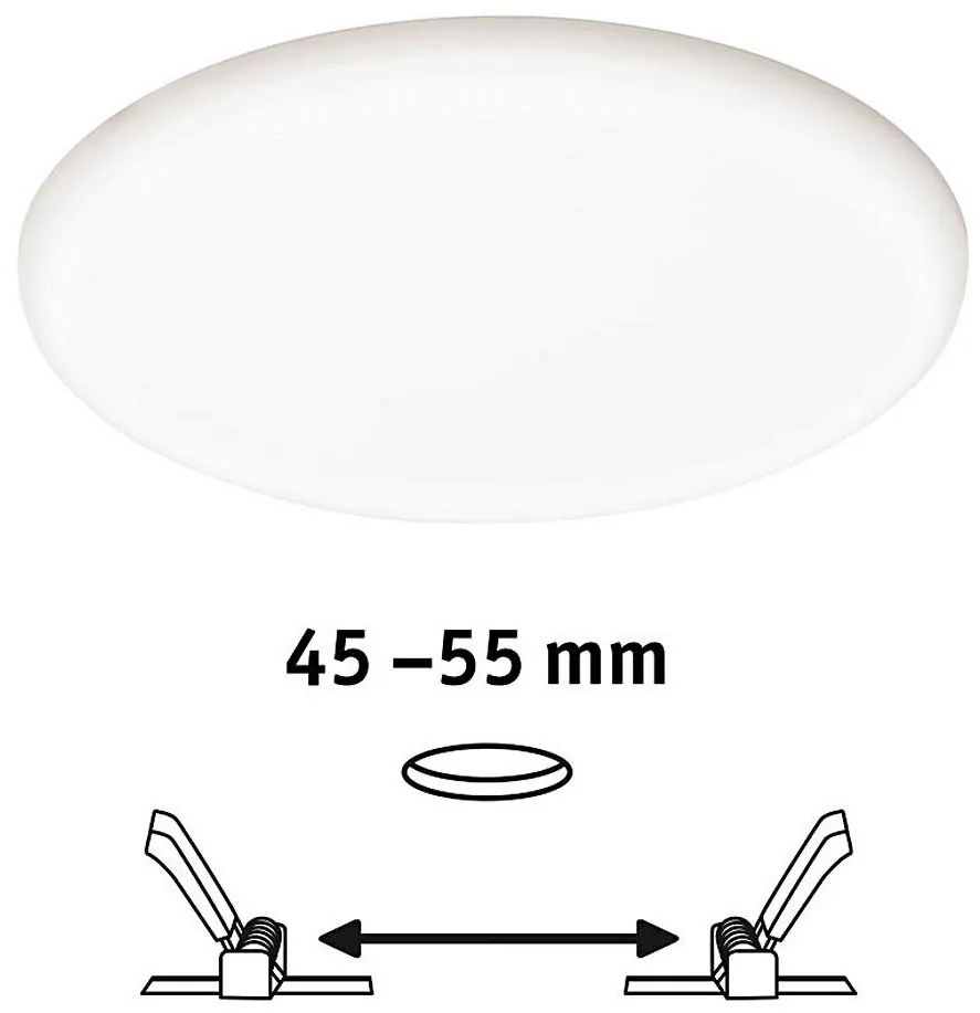 Paulmann 92387 - LED/4,5W IP44 Łazienkowa oprawa wpuszczana VARIFIT 230V