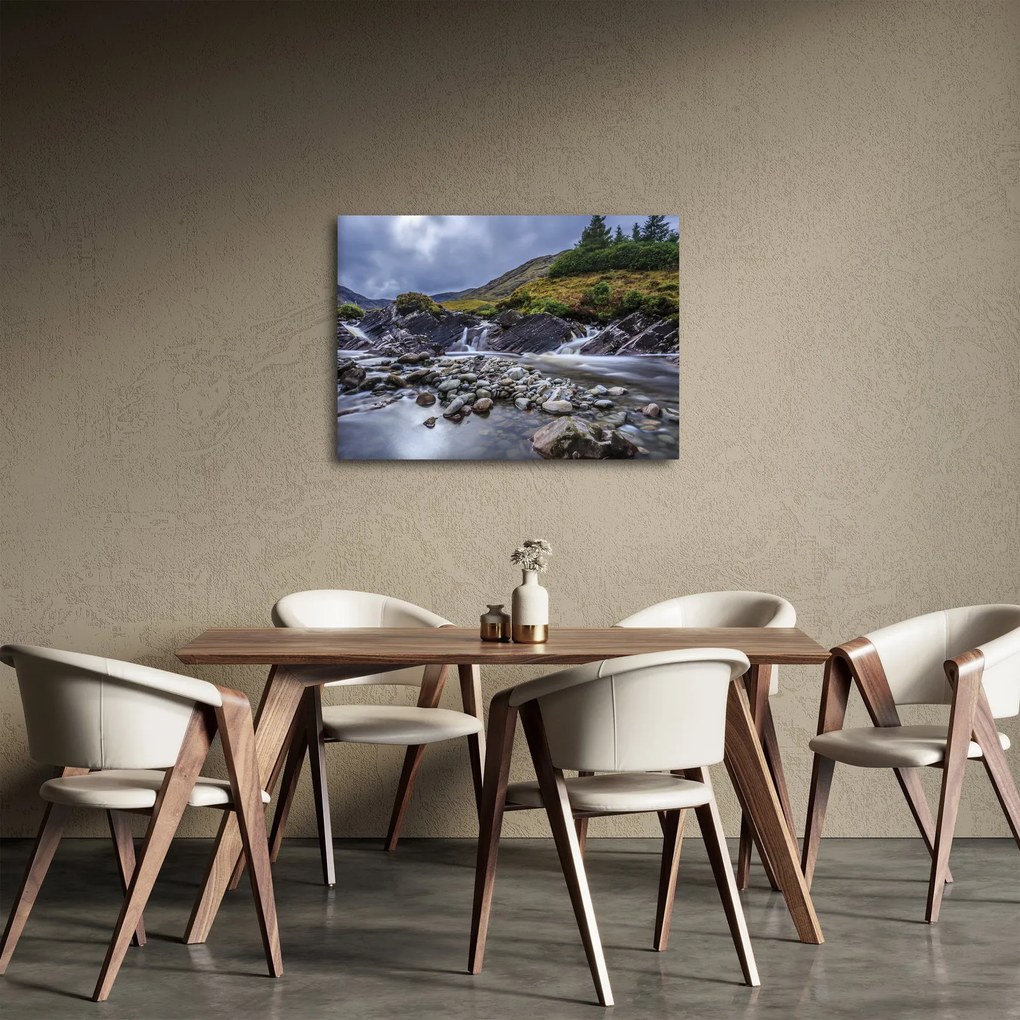 Obraz płynącej wody (70x50 cm)