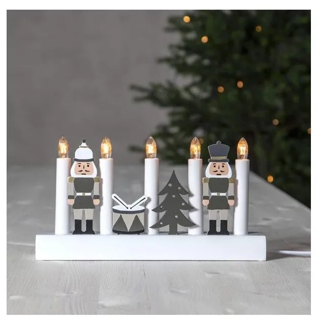 Eglo 411291 - Świecznik bożonarodzeniowy JULIA 5xE10/3W/230V