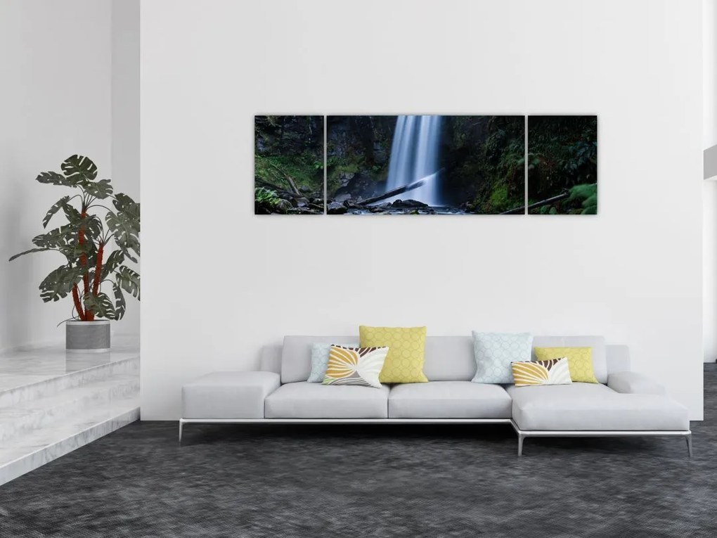 Obraz - Wodospad (170x50 cm)