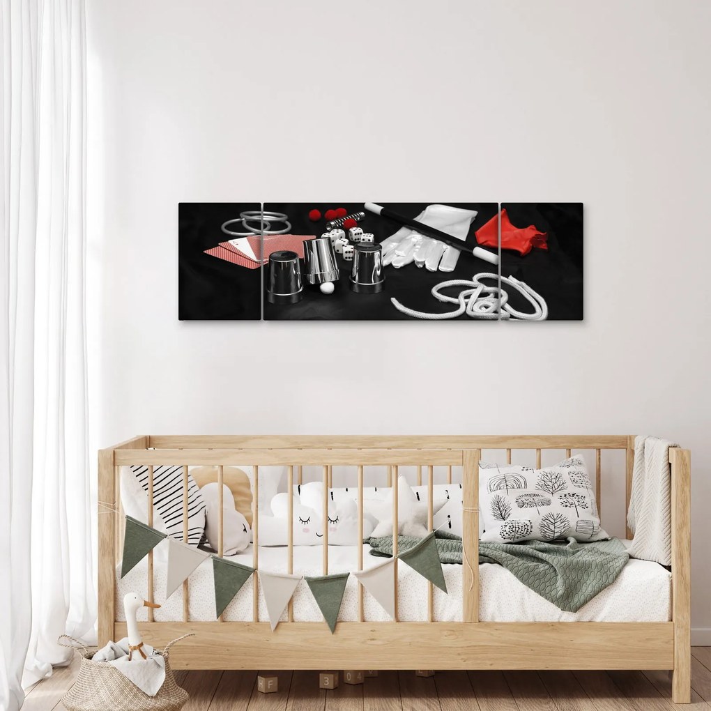 Obraz rzeczy magika (170x50 cm)