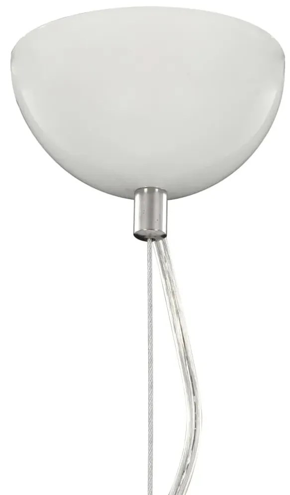 Biało-srebrna lampa wisząca w stylu skandynawskim - EX110 B6-N53
