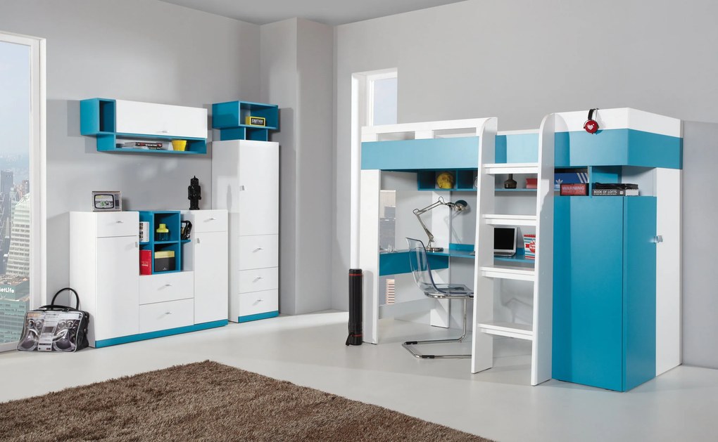 Komoda ENNA 120 cm do Salonu Sypialni Biały