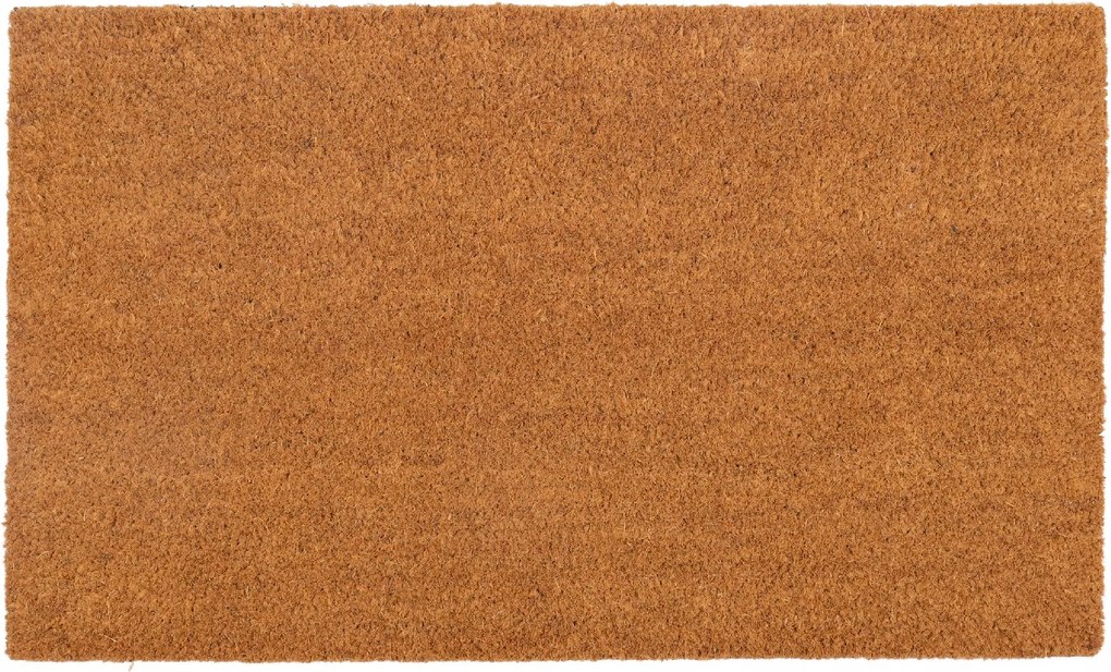 Wycieraczka kokosowa 45x75 cm naturalna antypoślizgowa do domu sklepu biura