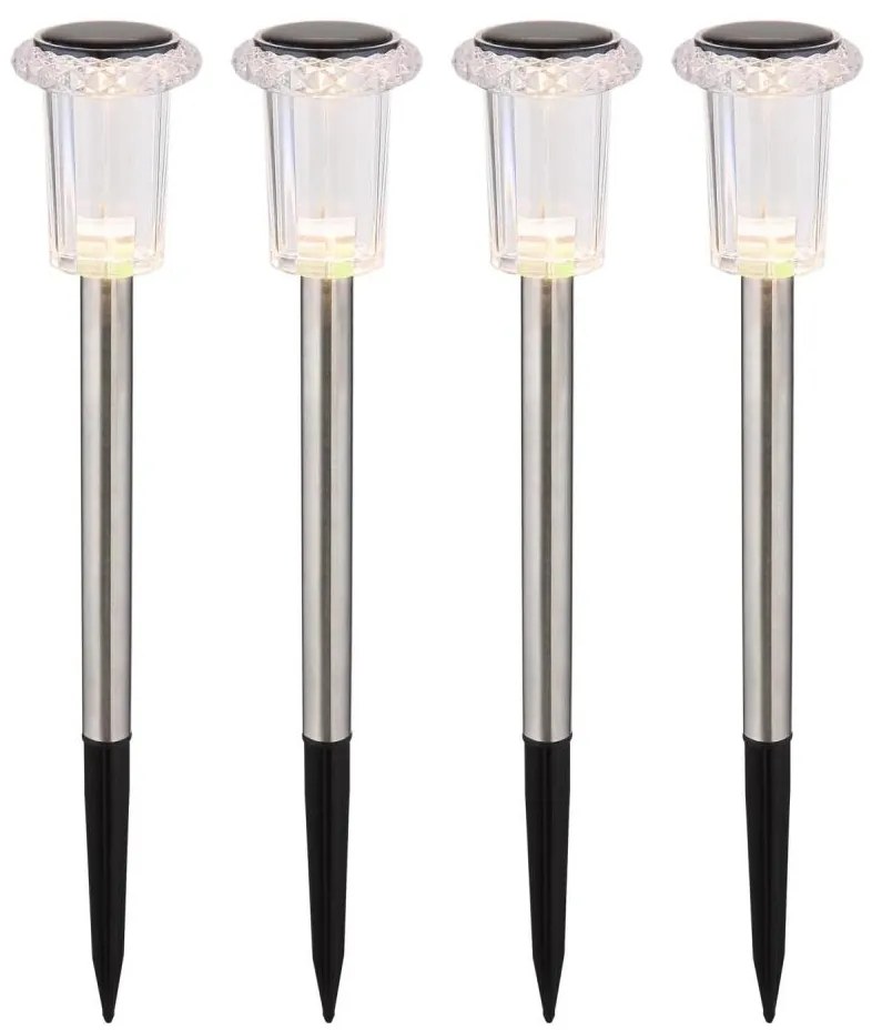 Globo 33988-4 - Zestaw 4x LED lamp solarnych LED/0,06W/1,2V IP44