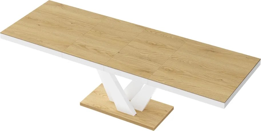 Nowoczesny stół rozkładany do jadalni Vegas Hubertus dąb