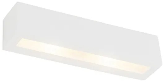 Nowoczesna lampa ścienna biała 2-światłowa - Tjada Novo