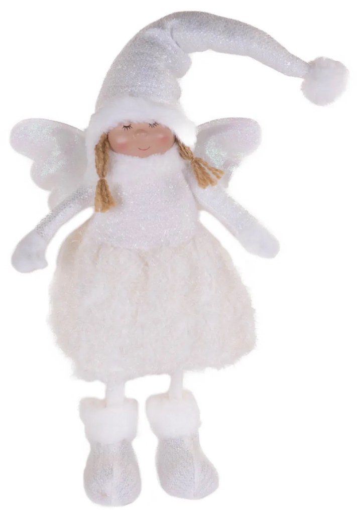 Figurka aniołek z oświetleniem LED, 69 cm