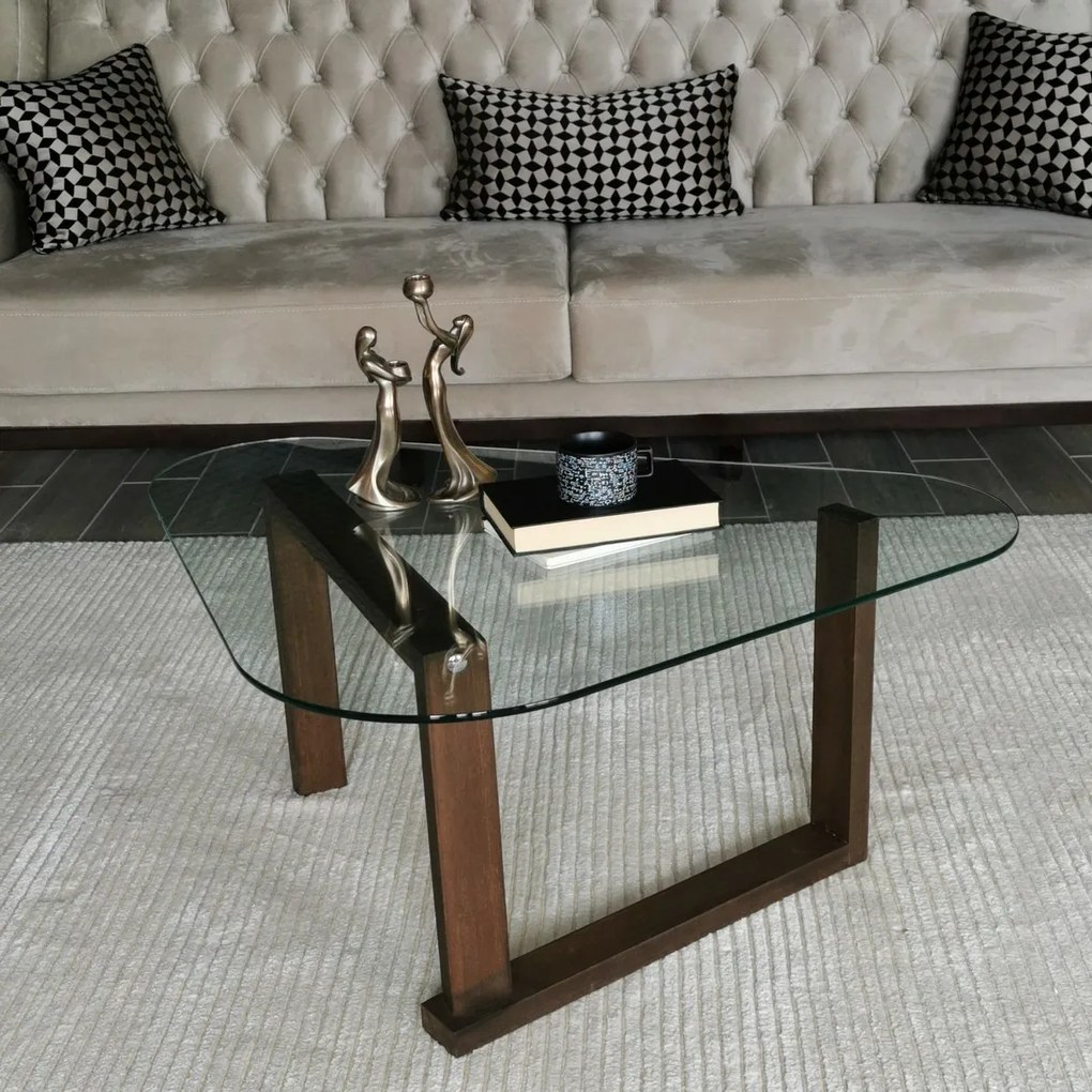 Stolik konferencyjny Orta Walnut